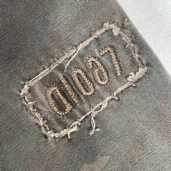 Iron Industries Camo Jacket Hooded Military Style Utility Coat XL Distressed - Picture 6 of 10